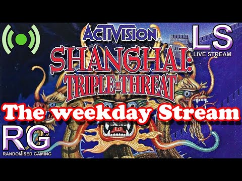 Shanghai: Triple-Threat - Sega Saturn - Weekday RG stream (Mon 29th June 2020)