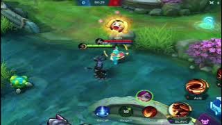 lucu ml nana terkejut