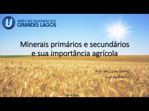 Vídeo: Diferença Entre Minerais Primários E Secundários
