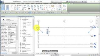 Revit Structural Project 03 Elevation View Cleanup And Dimensions