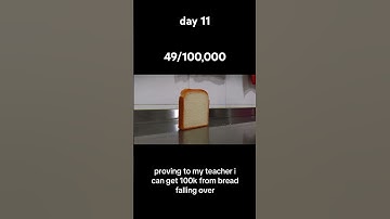 day 11 lets prove them wrong #bread #foryou #shorts #day11 #100k #viral #viralshorts