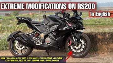 Extreme Level Modification Upgrades on RS200 | Review in English