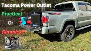 2022 Tacoma Power Outlet: Practical or a Gimmick????