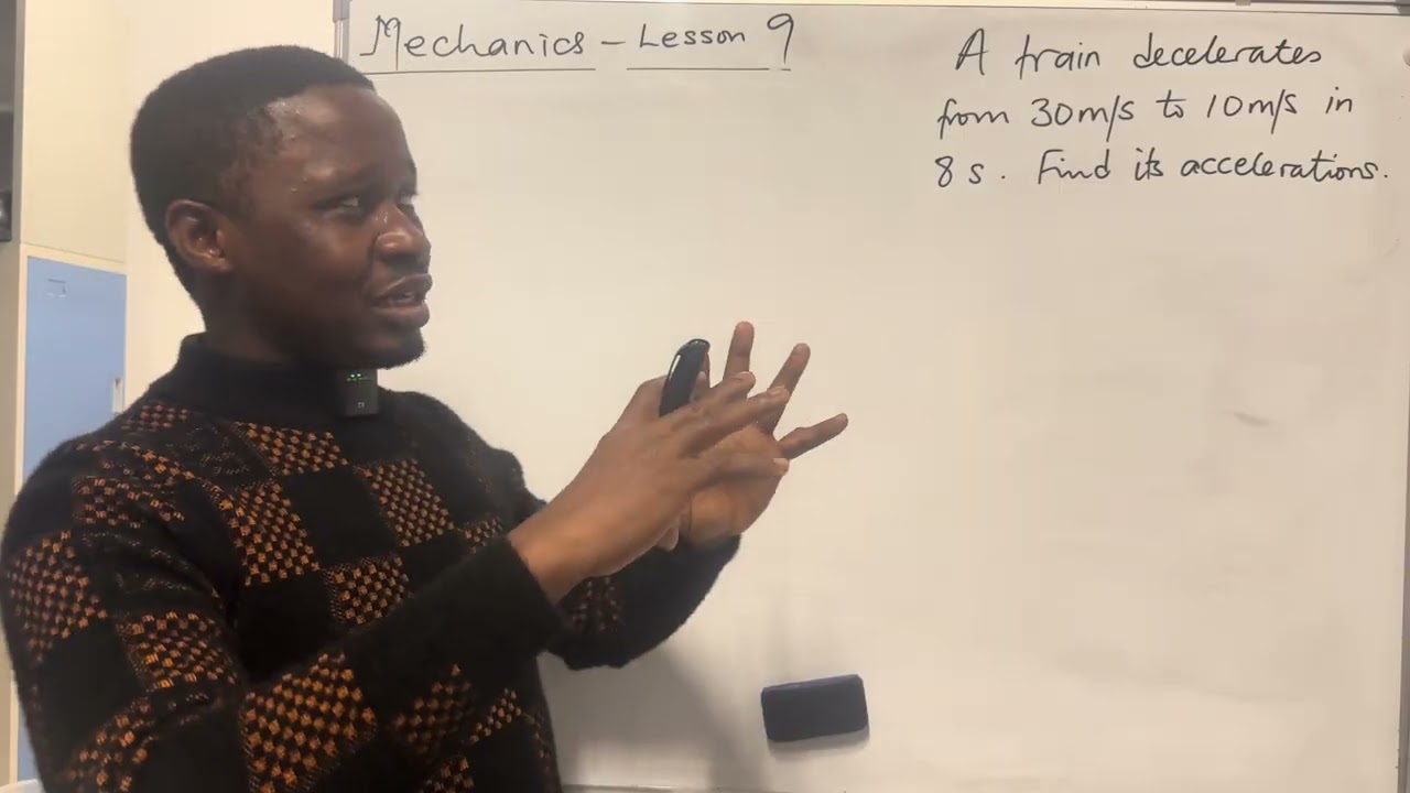 Mechanics : Lesson 9