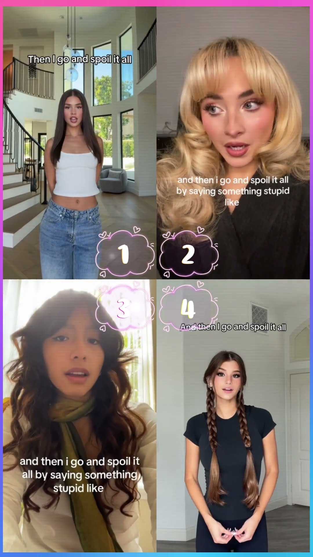 spol it all - Lexi x Sabrina x Adriana x Brooke #shorts #dance #tiktok #cute #funny #trend