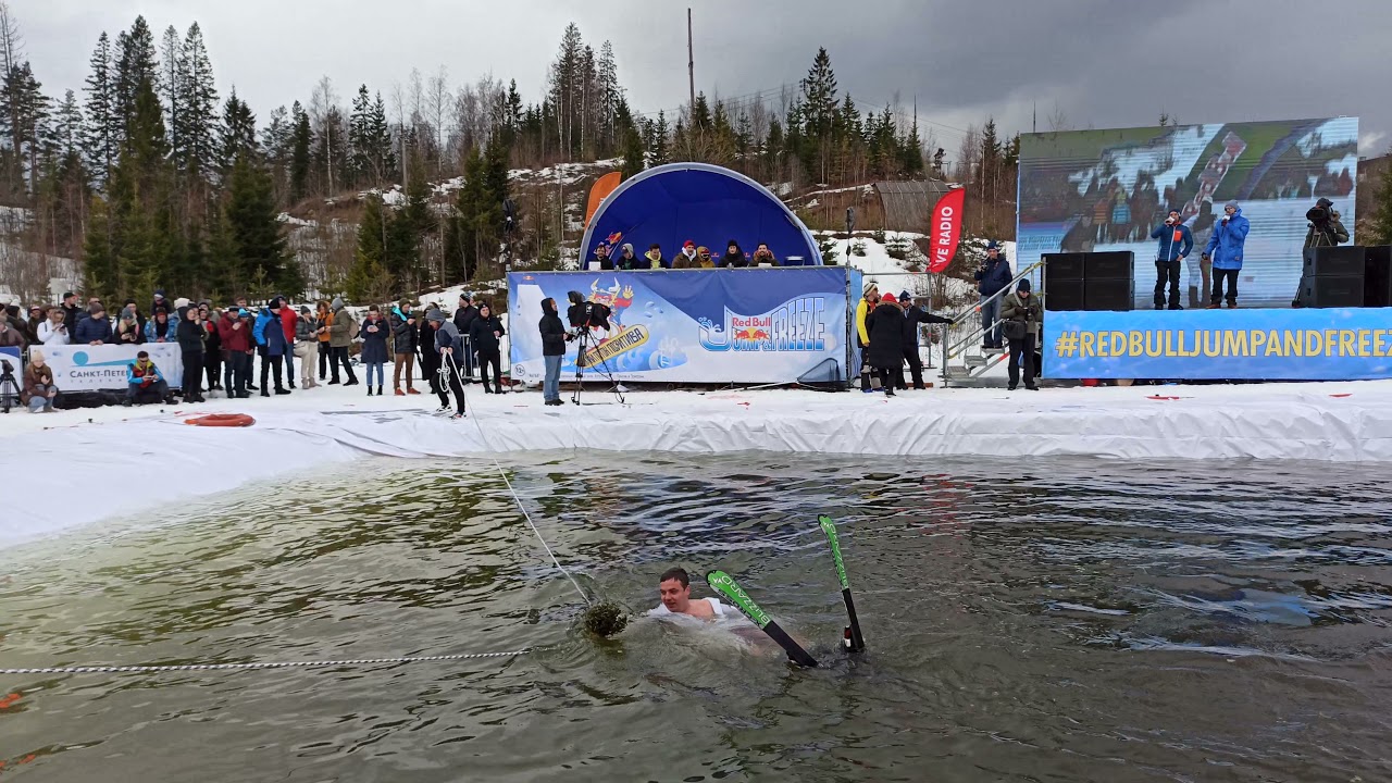 "Банщик" на "Red Bull Jump&Freeze" (Прыгни и замерзни)- 2021