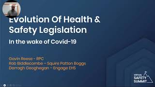 Engage EHS Webinar - Evolution Of Health & Safety Legislation