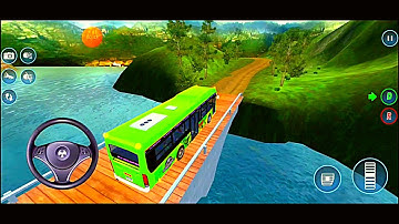 Offroad Bus Game| Bus Driving Game| Bus Driving Simulator Game| IDBS Bus Game