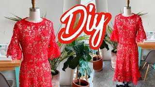 DIY VESTIDO GIPIUR