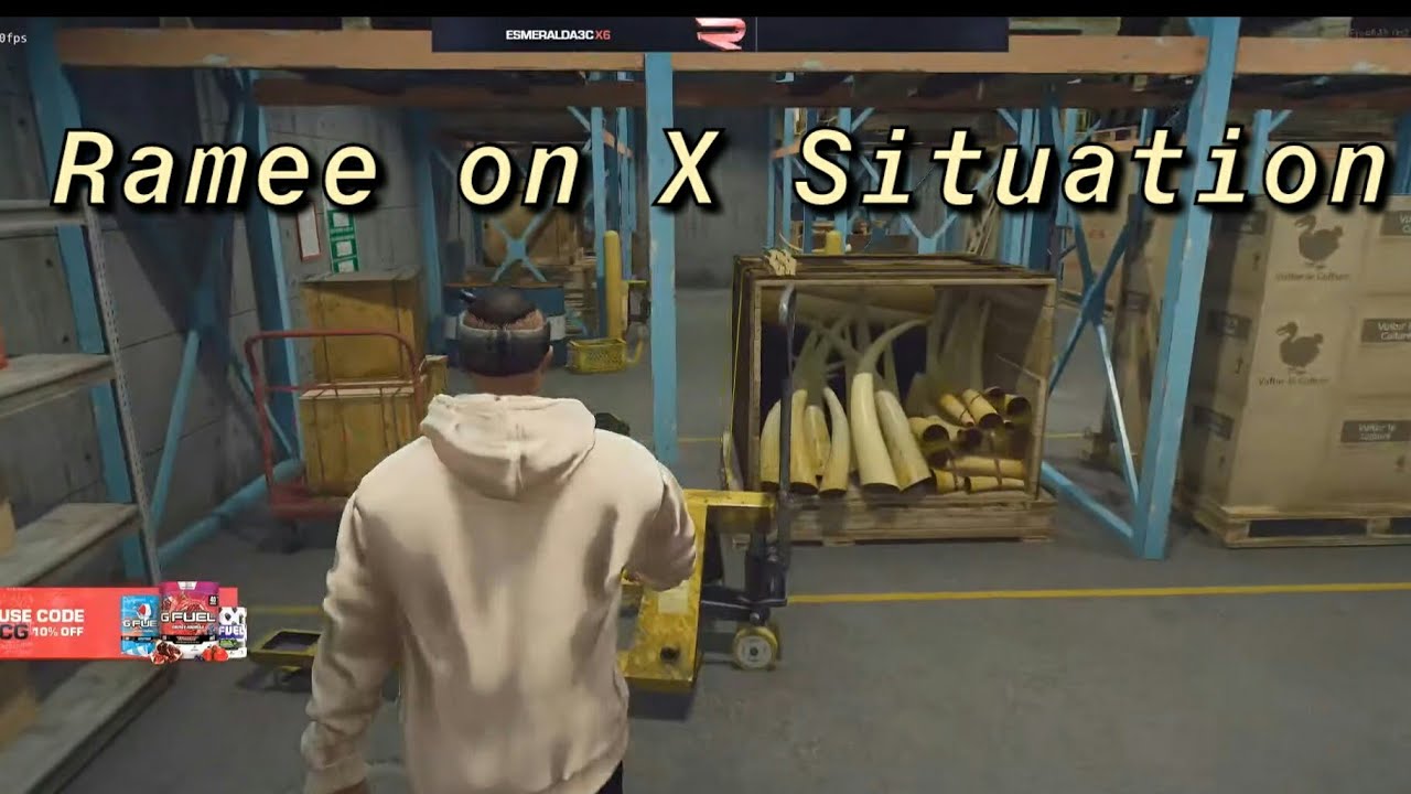 Рами защищает xQc в командном чате NoPixel.