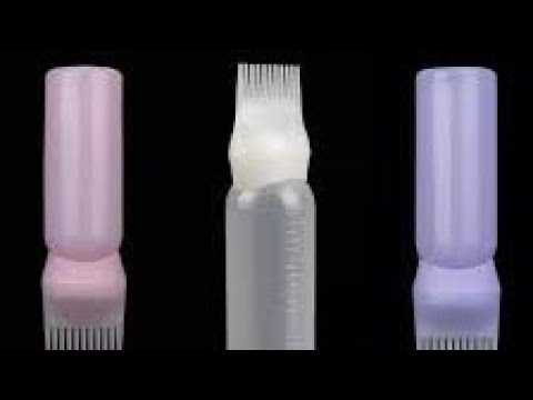 Hair Color Applicator Bottle, Natural with Straight Dispensing Tip