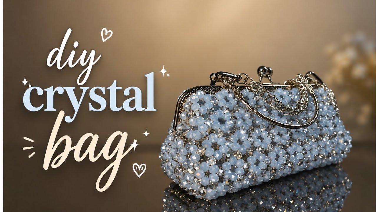 Crystal Bag Tutorial | How to Make the BOTTEGA VENETA Handbag in