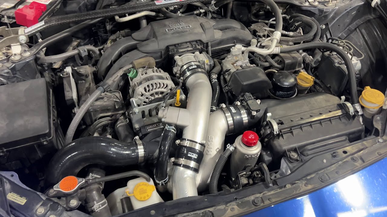 HKS GT2 Supercharger Scion FRS YouTube