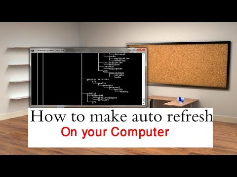 How to make auto refresh on your computer very easy | windows 7 , 8 , 10