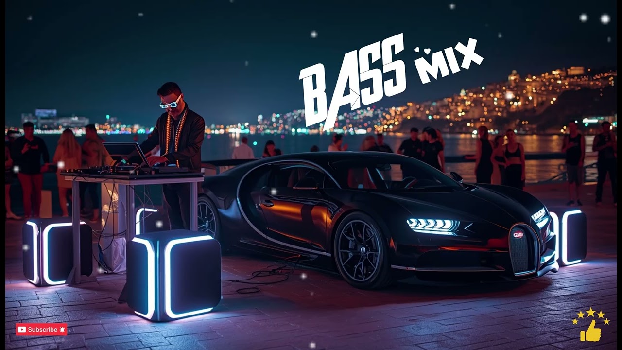 Bugatti Hyper-Lapse: Aurora Rhythm EDM Drive Through a Nordic Fjord