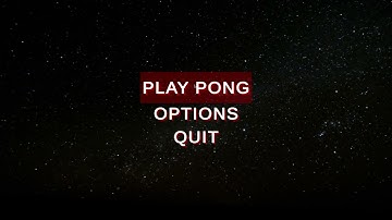 Pong Game - Unity - Game Play
