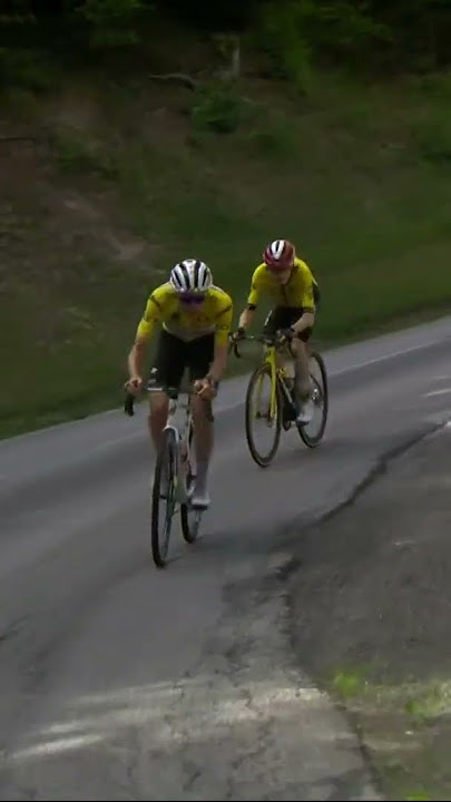 TAKE-OFF FOR POGACAR 🚀 The world champion flies away from his opponents at the Dauphine.