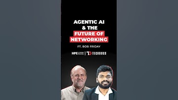 Bob Friday, Chief AI Officer & CTO Enterprise, Juniper Networks On Agentic AI & Future of Networking