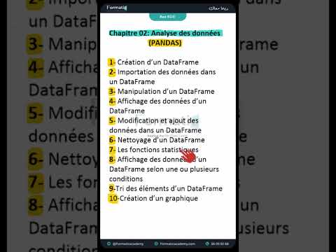🎯 10 notions clés à connaître avant ton examen en Pandas !📚 Simplifié, rapide, efficace #Pandas