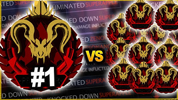 APEX RANK #1 vs SQUADS - Predator Rank Lobbies FULL AGRESSIVE Gameplay in Apex Legends Season 13