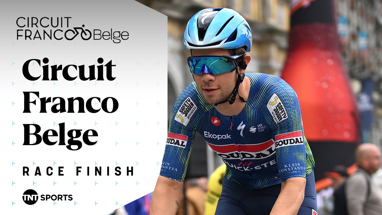 HE'S FINALLY DONE IT! 🙌 | 2026 Circuit Franco-Belge Final KM's | TNT Sports Cycling