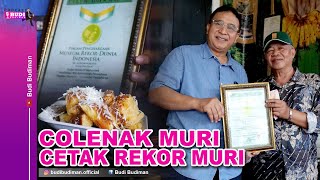 COLENAK MURI PRINTS 212 METER LONG RECORD - BUDI BUDIMAN COLENAK (DICOCOL ENOUGH)