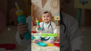 World’s Cutest Doctor Treats Daddy 👩⚕️😂#learnwithsadifa#viralshorts#education#studytips#shorts