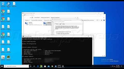 How to change, configure and use the Local Default Gateway in a Windows VPN Connection - August 2020