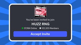 How to JOIN Huzz RNG Discord Server (Roblox) – PC & Mobile
