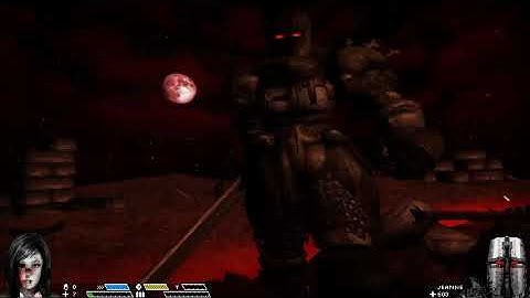 Solance Dreams Remake, killing the first boss with 48 health