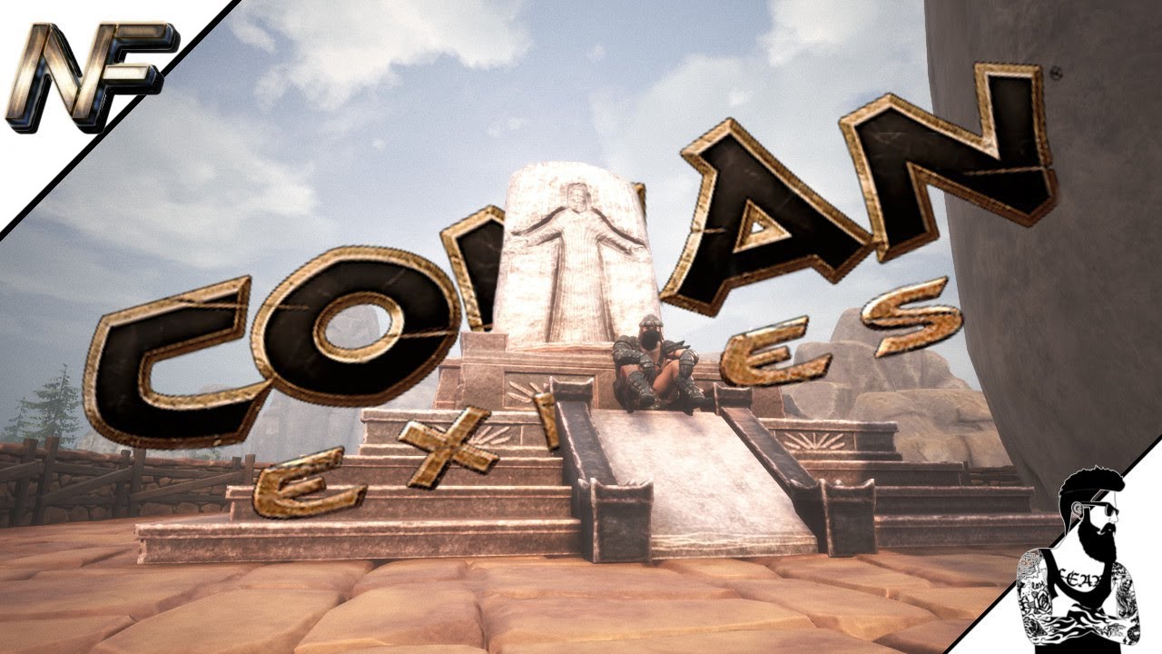 Conan Exiles SHRINE OF MITRA AND LESSER WHEEL OF PAIN! S1E5 YouTube