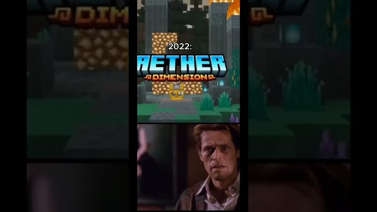 minecraft aether demension 2015 vs 2022