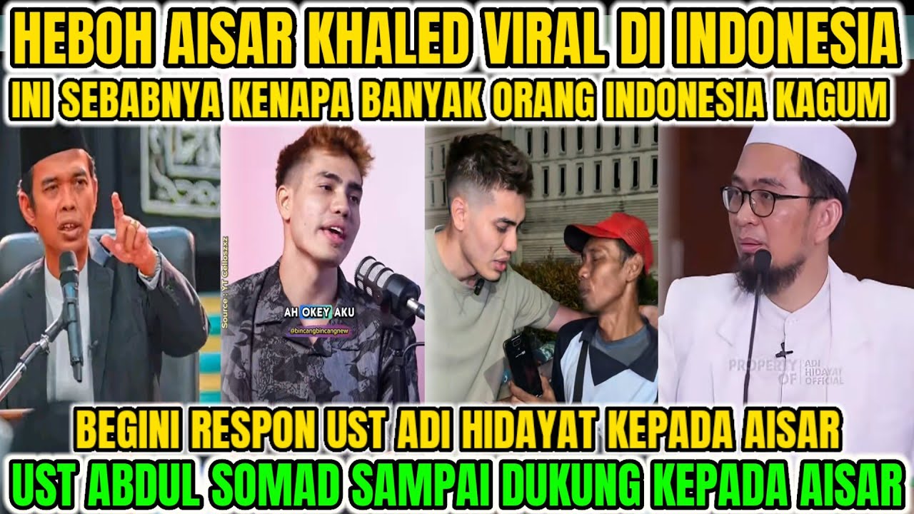 UST Adi HIDAYAT & UST ABDUL SOMAD DUKUNG MISI AISAR❗PEMUDA INDONESIA WAJIB CONTOH PEMUDA MALAYSIA❗