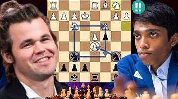 Importance Chess Game: 131 | Magnus Carlsen vs Rameshbabu Praggnanandhaa #checkmate #chess #chesscom