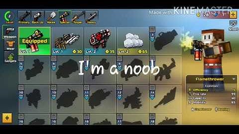 Pixel Gun 3D - From Level 65 To Level 1