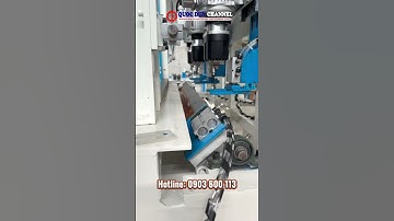 Máy khoan cam chốt đứng nhiều đầu cấp phôi tự động