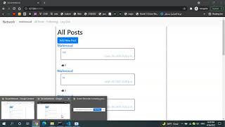 CS50/Web development with Python and Javascript/project4