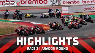 FULL HIGHLIGHTS: Race 2 at MotorLand Aragon 🔥 | 2026 #AragonWorldSBK 🇪🇸