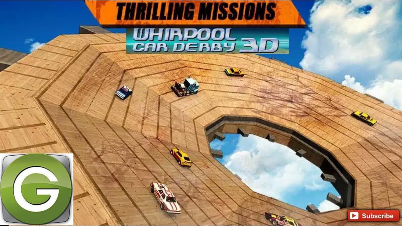 Whirlpool Car Derby 3D - Android Gameplay HD
