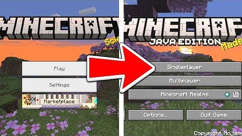 How To Turn Minecraft Bedrock Into Minecraft Java!