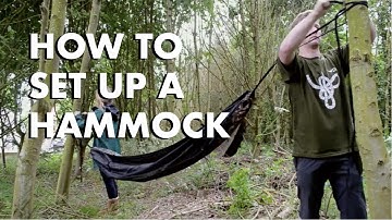 How To Set Up A Hammock