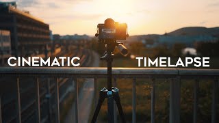 How to shoot TIMELAPSE on SonyA7III