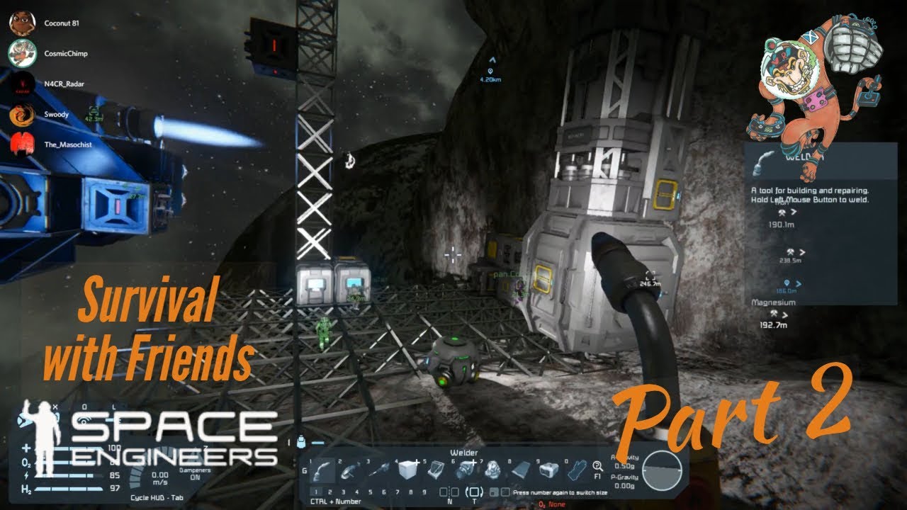 Space Engineers - Survival with Friends S1 E2 - YouTube
