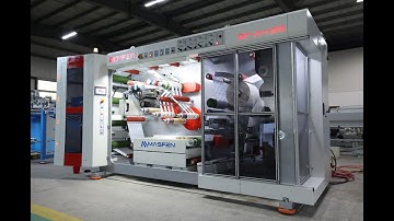 ROYFEN - Adhesive Tape Flexo Printing Machine / Kolibant Flekso Baskı Makinesi