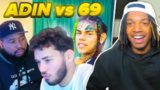 BLOU REACTS TO ADIN ROSS ON BOXING 6IX9INE