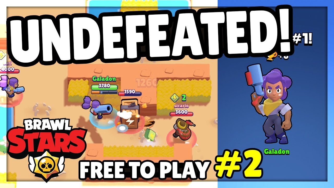 Undefeated Let S Play Brawl Stars Free To Play Episode 2 Youtube - brawl star free play