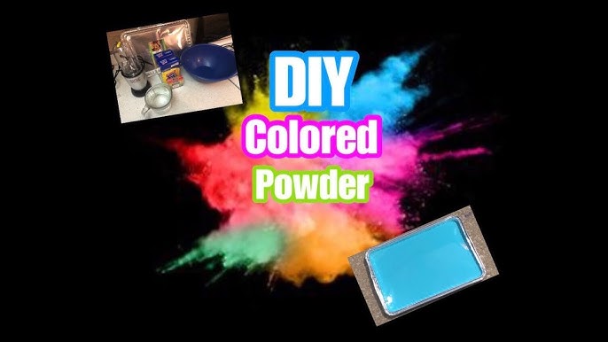 How to Make Color Powder » DIY from Lovely Indeed