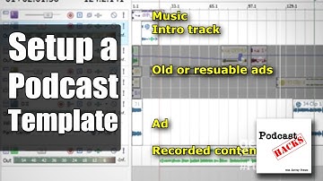 Setup a Podcast Audio Template - Podcast Hacks