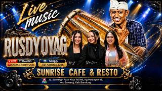 🔴LIVE PUSANG RUSDY OYAG PERCUSSION AT SUNRISE CAFE SOREANG