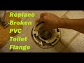 How to Replace a Broken PVC Toilet Flange (Start to Finish)
